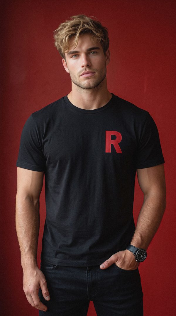 scarlet letter "R" T-Shirt - 200 GSM